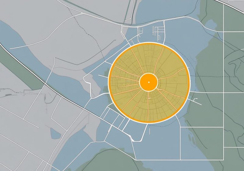 10 miles radius for local marketing